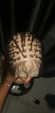 French Curls Braided Wig - Full Lace - 1