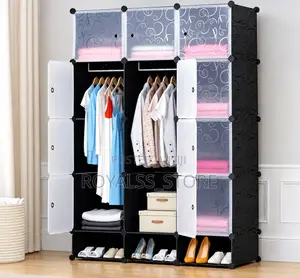 GE Wardrobe na Filastik na PVC mai Kashi 12
