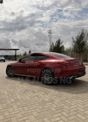 2024 Mercedes-Benz CLE 450 4MATIC Coupe Red