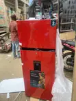 Hisense 205L Firij mai Ƙofa Biyu - Ja | Mai Ba da Ruwa | Sabo - 2