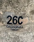 Custom House Number Signs - 1