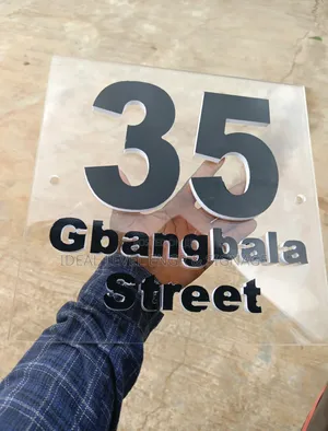 Custom Lambobin Gidan Alama