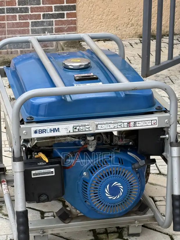 Bruhm 6.5kW Generator - Petrol - 1