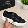 Prada Premium Black Platform Sneakers - 3