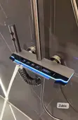 Luxury Piano LED Display Shower - 2