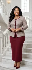 Jerin Rigan Sama da Doguwar Skirt na Purity - 2
