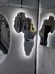 African Map LED Mirror - Brand New - 1