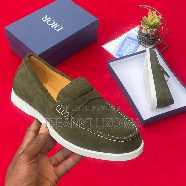 La Classic Suede Loafers - Men's Size 40-44 - 1