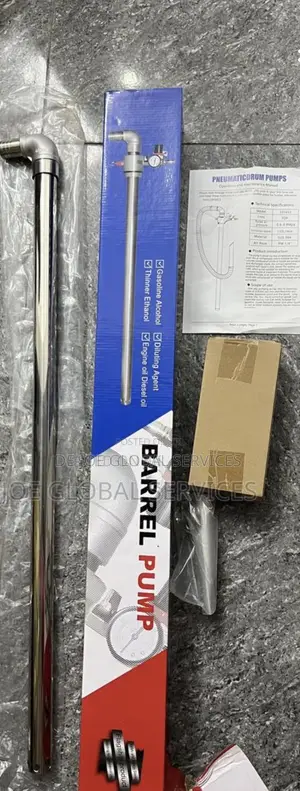 130L/Min Pneumatic Stainless Steel Barrel Pump