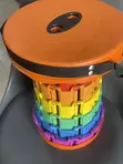 Home Interiors Foldable Stool - Multicolored - 2