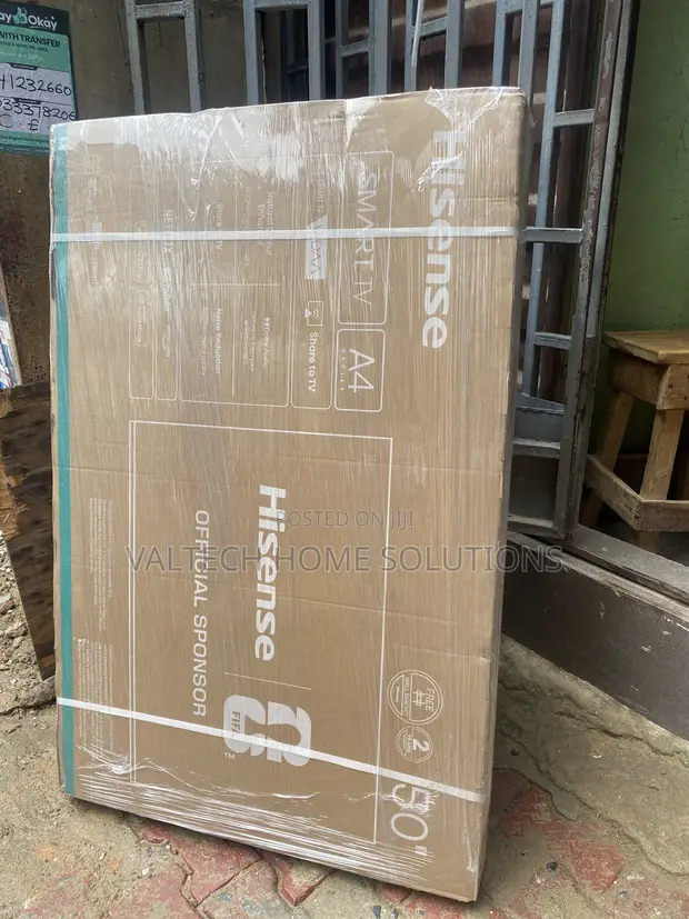 Hisense 50" Smart LED TV - Brand New - 1