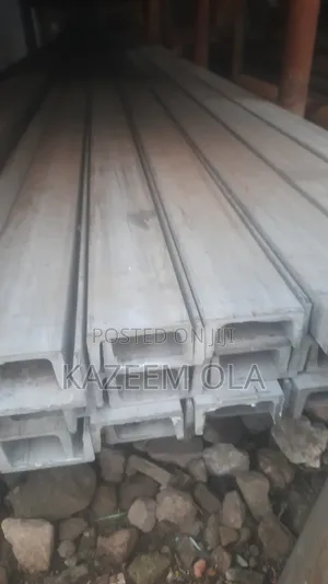 Stainless Steel U-Channel 100x50x8mm x 6m