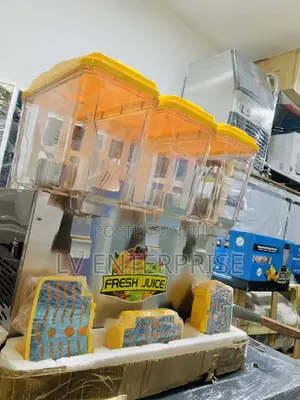 Commercial Juice Dispenser - 3 Chambers