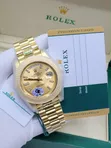 Orijinal Rolex Day-Date Namijin Agogo Zinariya - 2