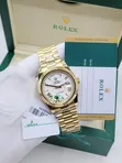 Orijinal Rolex Day-Date Namijin Agogo Zinariya - 3