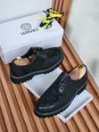 Versace Men's Leather Shoes - Black - 1