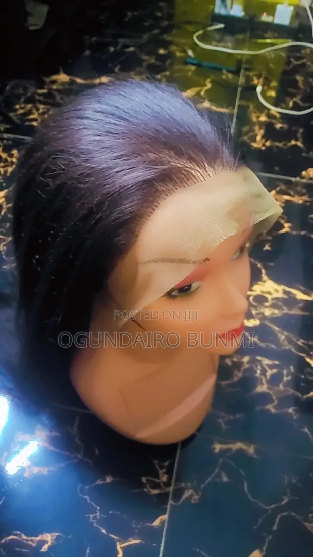 Bone Straight Lace Front Wig - 1