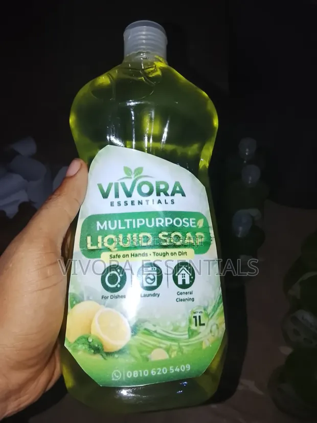 Vivora Essentials Sabulun Ruwa Mai Aiki Da Yawa (1 Lita) - 1