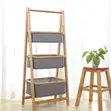 3-Tier Foldable Multipurpose Wooden Storage Rack - 2