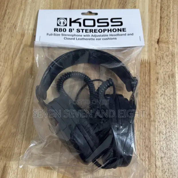 Koss R80 8' Stereophone - New Factory Sealed - 1