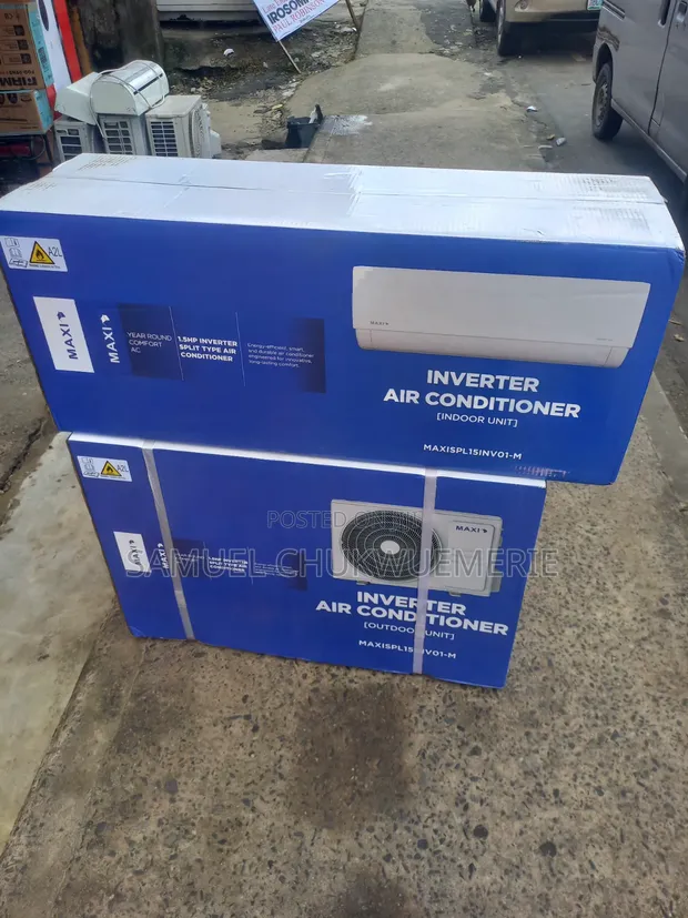 Maxi Inverter Split AC Unit 1.5HP - 2 Years Warranty - 1