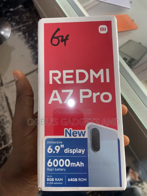New Xiaomi Redmi A7 Pro 64GB Red - 1
