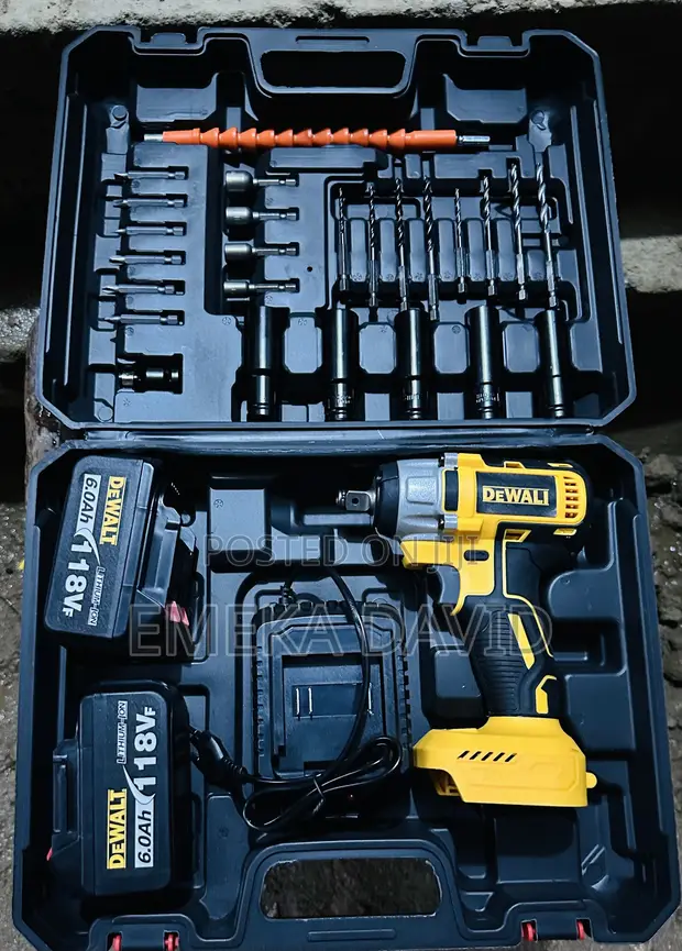 Dewalt Cordless Impact Wrench Kit - 1