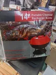 Portable Charcoal Barbecue Kettle Grill - 3