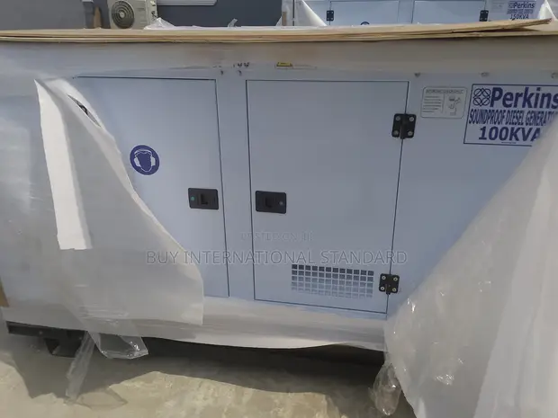Perkins 100kva Soundproof Diesel Generator - 1