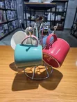 6-Hook Stainless Steel Mug Holder Stand - 2