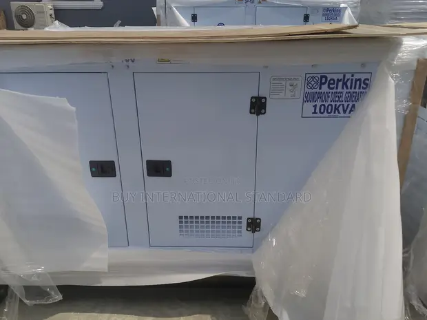 Perkins 100kVA Soundproof Diesel Generator - 1