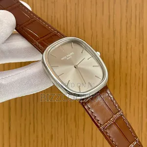 Orijinal Patek Philippe Namijin Agogo Mai Hannun Fata