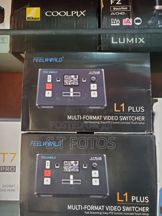 Feelworld L2 Plus Mai Haɗa Bidiyo Mai Ɗaukar Hawa - 1
