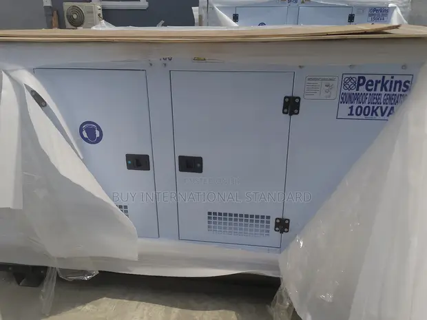 Perkins 100kVA Enclosed Soundproof Diesel Generator - 1