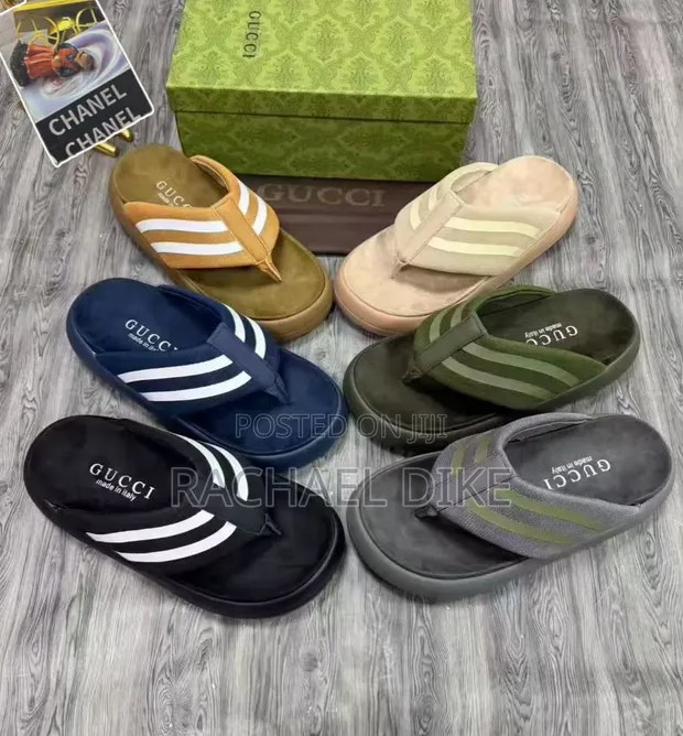 Luxury Gucci Slides - Men's Size 41-46 - 1