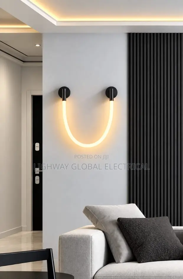 Simple Living Room Silicone Creative Bedroom Wall Lamp - 1
