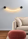 Simple Living Room Silicone Creative Bedroom Wall Lamp - 2