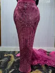Beaded Lace Fabric - 5 Yards - 1