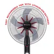 Binatone Rechargeable Fan RCFM-1875 - 3