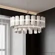 Sabon Fari Modern Acrylic LED Lobby Chandelier (650mm) - 1
