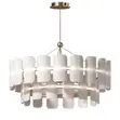 Sabon Fari Modern Acrylic LED Lobby Chandelier (650mm) - 2