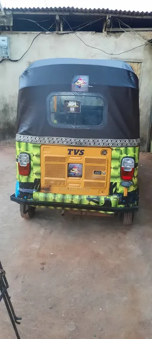 TVS King Deluxe Plus iTouch Start 2023 Yellow