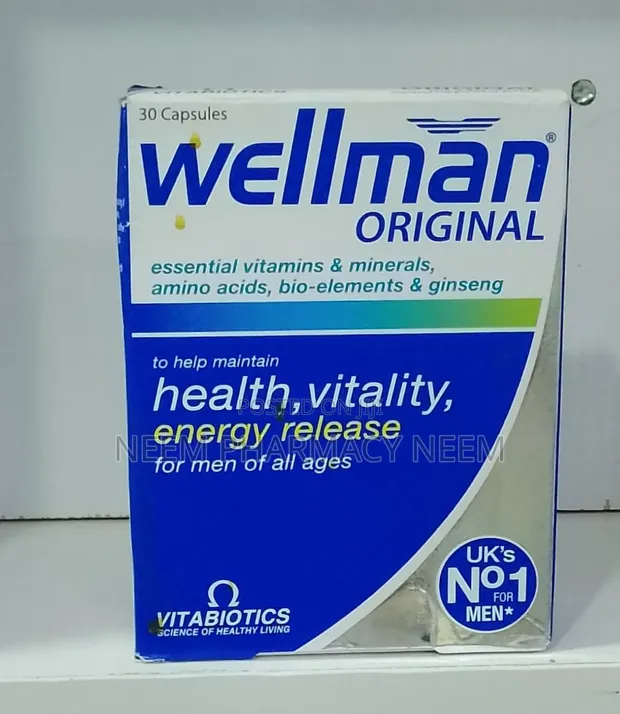 Wellman Original Multivitamin 30 Capsules - 1