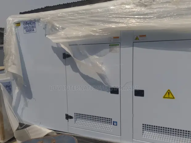 Jana'itar Man Fetur Perkins 500kVA Mai Rufi Mai Kariya 3-Phase - 1