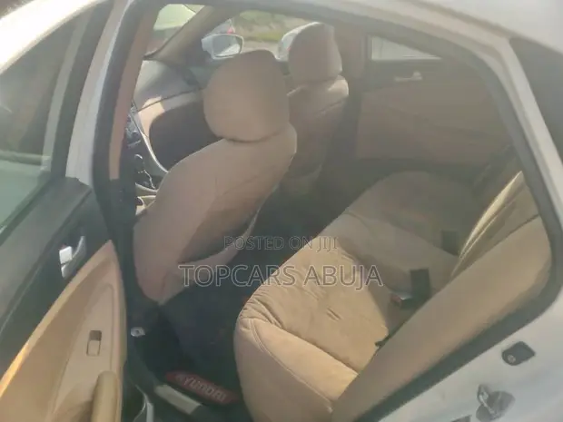 Hyundai Sonata 2014 White - 1
