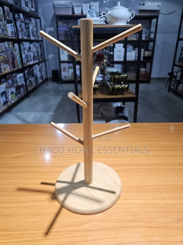 Wooden Mug Holder / Coffee Cup Stand - 1