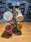 Wooden Mug Holder / Coffee Cup Stand - 3