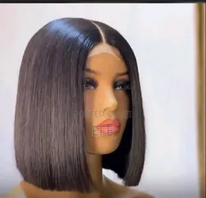 Luxe Blend Gashin Kai Bob Wig tare da 5x5 Closure