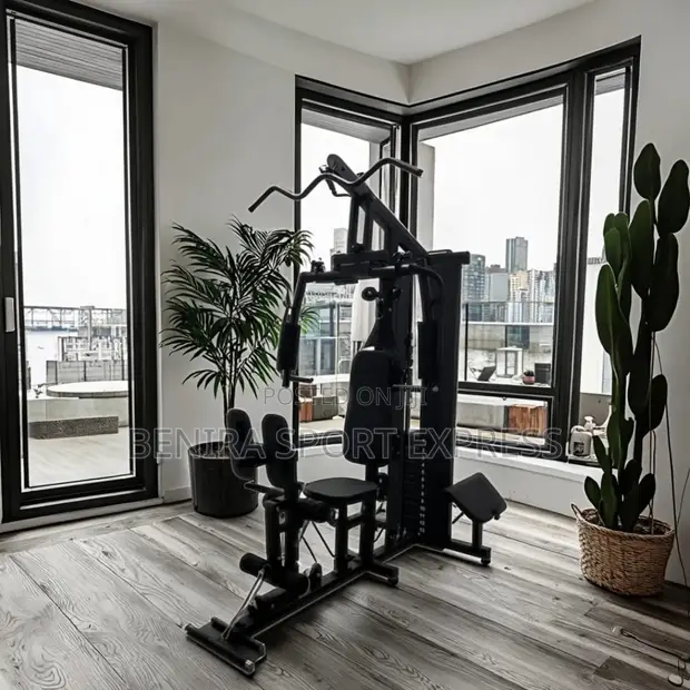 Station Gym with Leg Press - Brand New - 1
