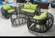 Outdoor Mini Sofa Set with Center Table - 3